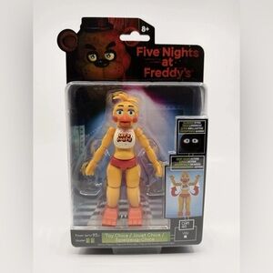 FNAF Five Nights at Freddy’s Jazwares Chica Toy 5" Action Figure Toy New 2026